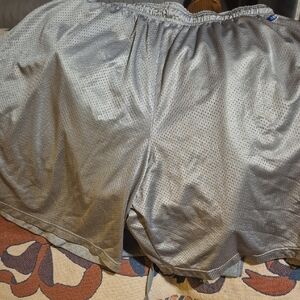 Champion Silver Mesh Athletic Shorts
